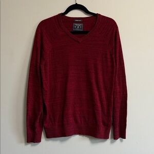 American Eagle Outfitters Rich Red Crewneck Sweater